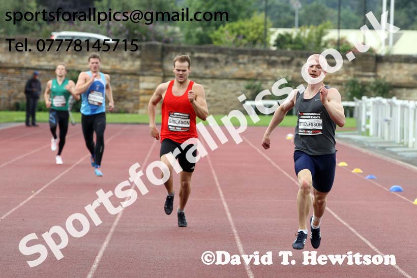 Mens decathlon 400 metres, EAP International Cominted Events, Hexham. Photo: David T. Hewitson/Sports for All Pics